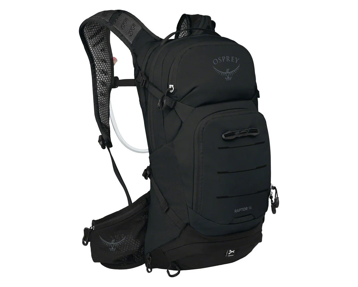 Osprey Raptor 14 Hydration Pack (Black) - view 2